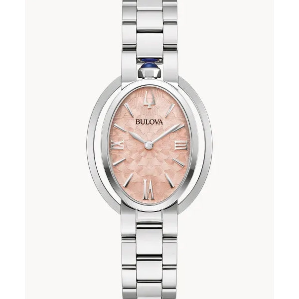 White Stainlesssteel Bulova Rubaiyat Watch Strap/Brac.: Bracelet
Clasp: Buckle