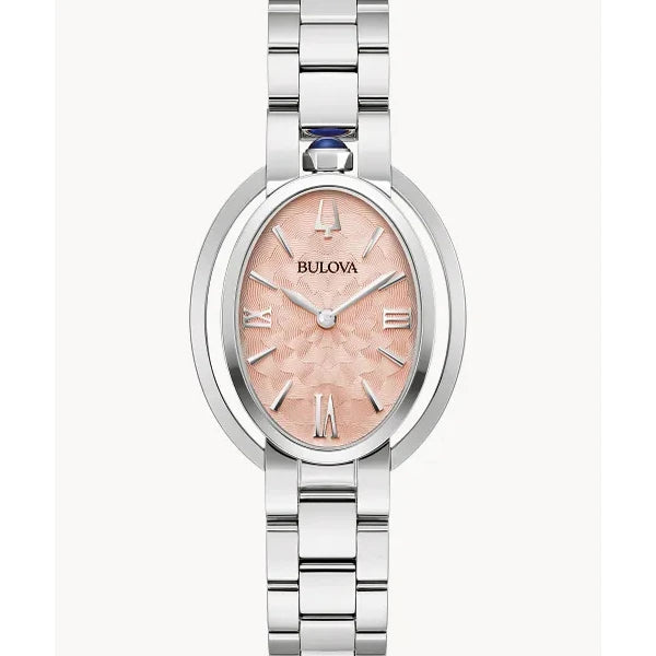 White Stainlesssteel Bulova Rubaiyat Watch Strap/Brac.: Bracelet
Clasp: Buckle