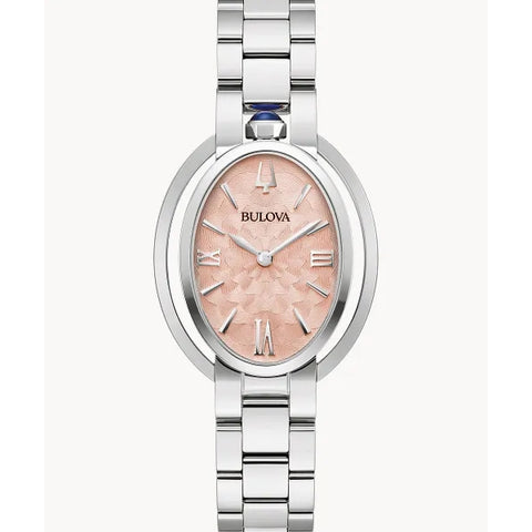 White Stainlesssteel Bulova Rubaiyat Watch Strap/Brac.: Bracelet
Clasp: Buckle