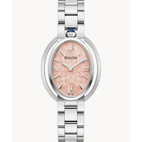 White Stainlesssteel Bulova Rubaiyat Watch Strap/Brac.: Bracelet
Clasp: Buckle