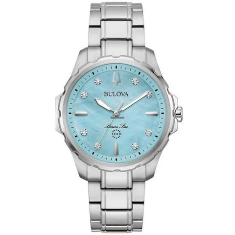 BULOVA MARINE STAR WITH DIAMONDS