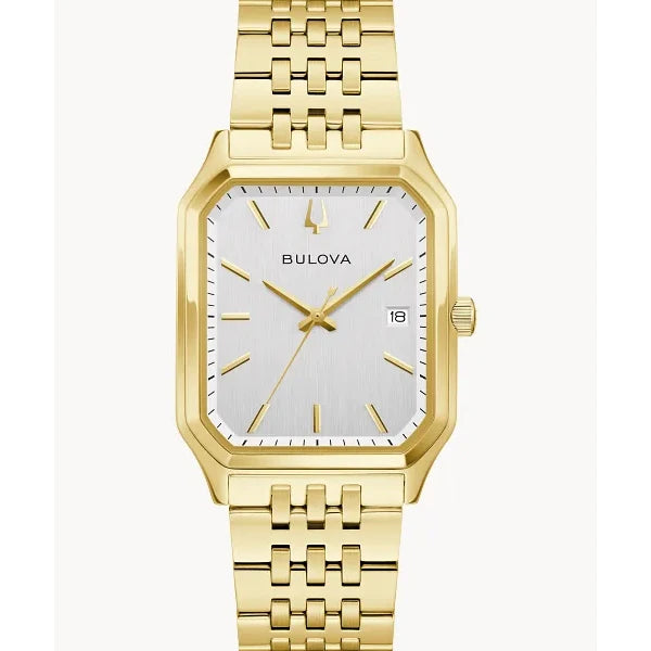 BULOVA TONY BENNETT WE ARE ALL HERE WATCH GOLD TONE