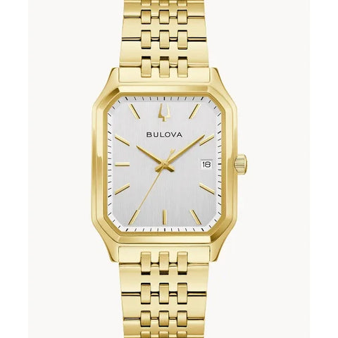BULOVA TONY BENNETT WE ARE ALL HERE WATCH GOLD TONE