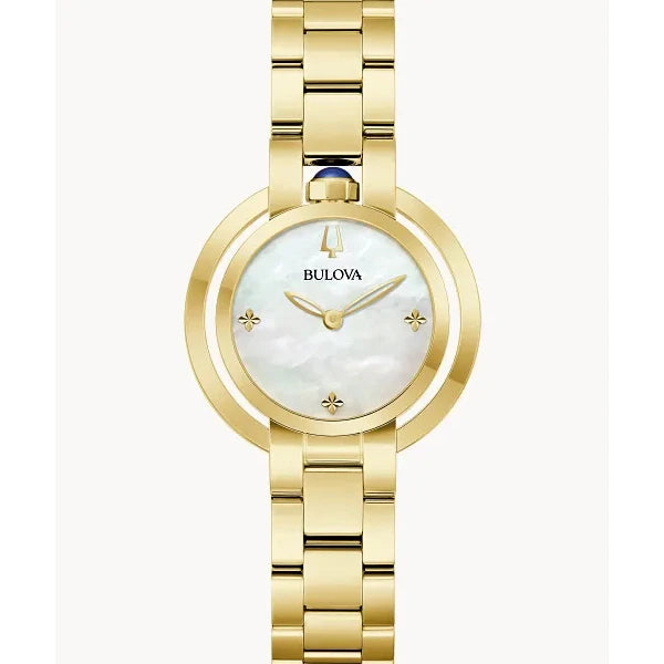 Bulova Gold Tone Rubaiyat Watch