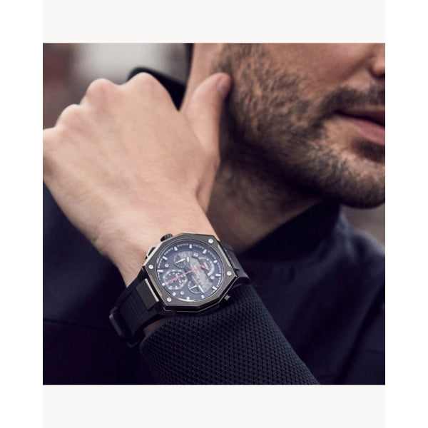 Bulova Precisionist Chronograph Quartz Black Dial Men's Watch