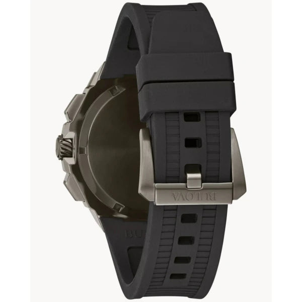 Bulova Precisionist Chronograph Quartz Black Dial Men's Watch