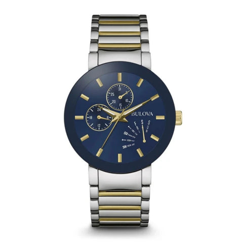 Bulova Men's Classic Two Tone Stainless Steel Watch