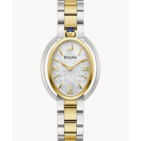 BULOVA Two Tone Stainlesssteel Bulova Rubaiyat Watch Strap/Brac.: Bracelet
Clasp: Buckle