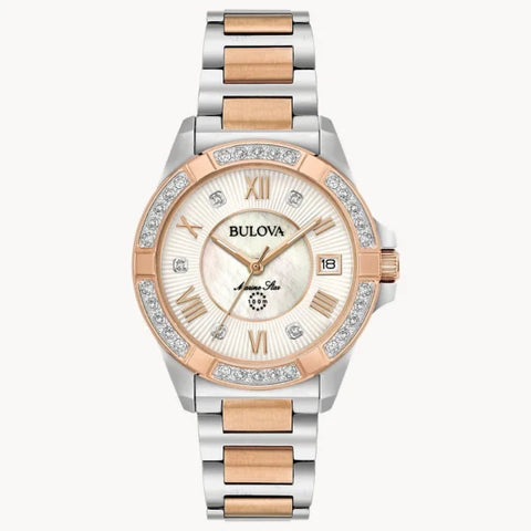 BULOVA MARINE STAR WITH 23 DIAMONDS