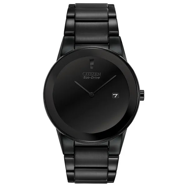 Citizen Eco-Drive Men'S Black Ion Plated Axiom Watch