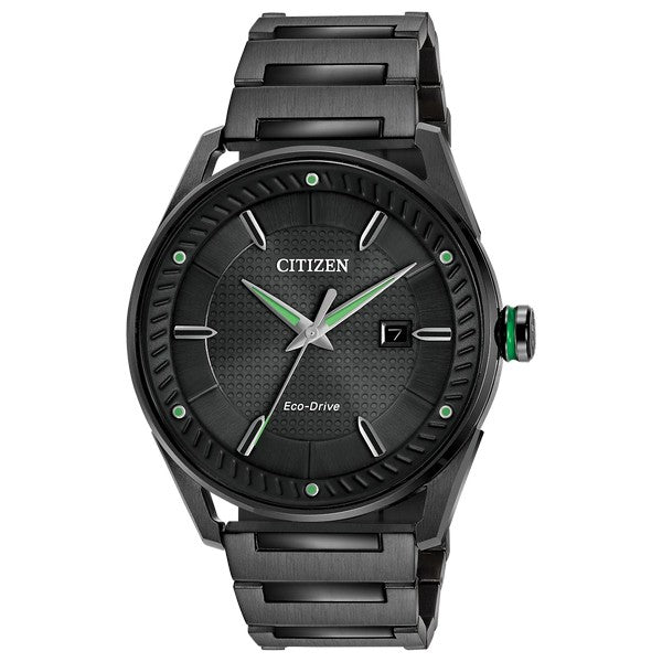 MEN'S BLACK WEEKENDER CITIZEN WATCH