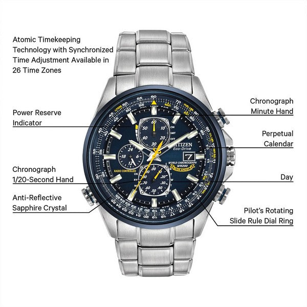 CITIZENEco Drive Blue Angels Chronograph Men's Watch