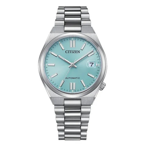 Citizen Tsuyosa 37Mm Automatic Watch With Baby Blue