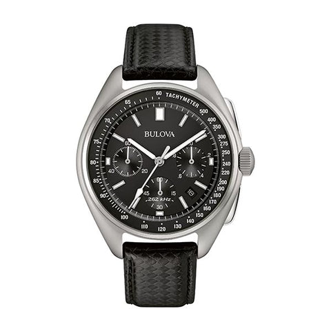Pilot Chronograph Leather Strap Watch