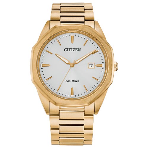 Men's Citizen Eco-Drive Corso Gold-Tone Watch