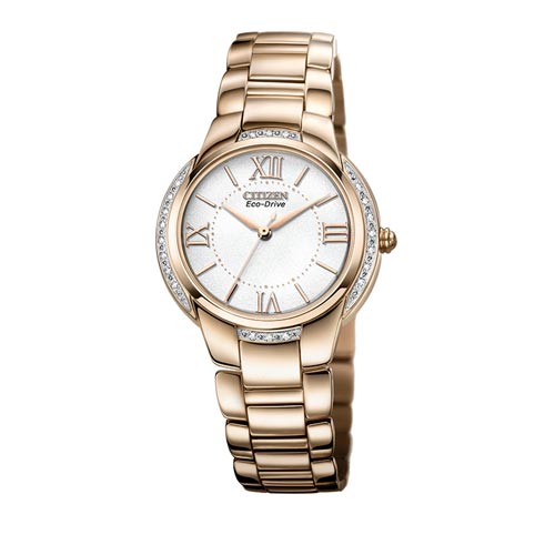 Eco-Drive Rose Gold-Tone Watch