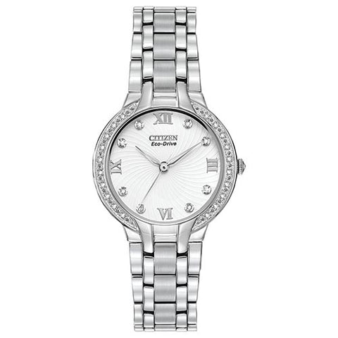 Diamond Eco-Drive Watch