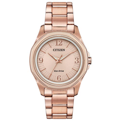 Women's AR- Action Required Pink Gold Tone Watch