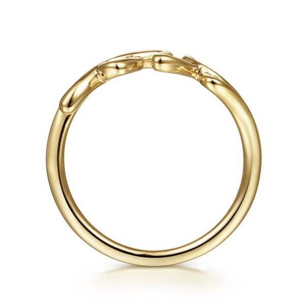 14K Yellow Gold Love Ring